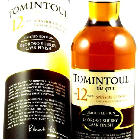 Tomintoul 12 Year Old, Oloroso Finish