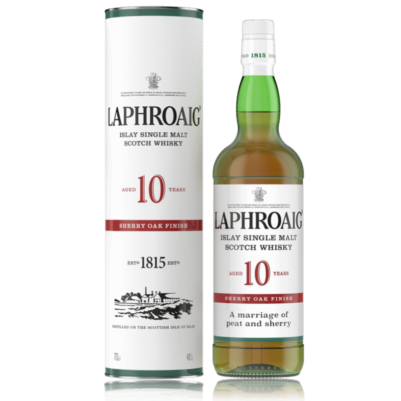 Laphroaig 10 Year Old Sherry Oak - Image 3