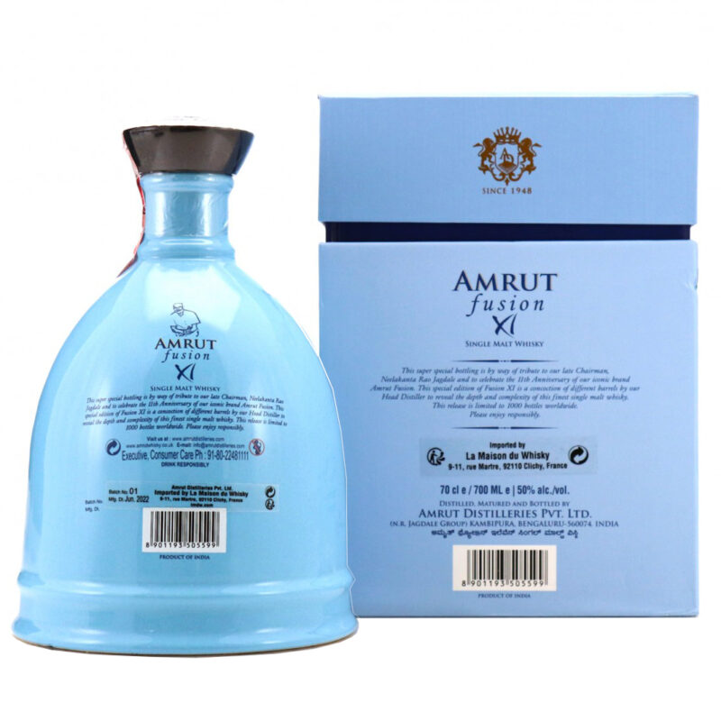 Amrut Fusion XI Casks Batch 01 Single Malt Whisky - Image 4