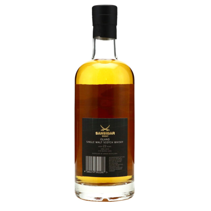 Arran 1996 Sansibar 22 Year Old Single Malt Whisky - Image 3