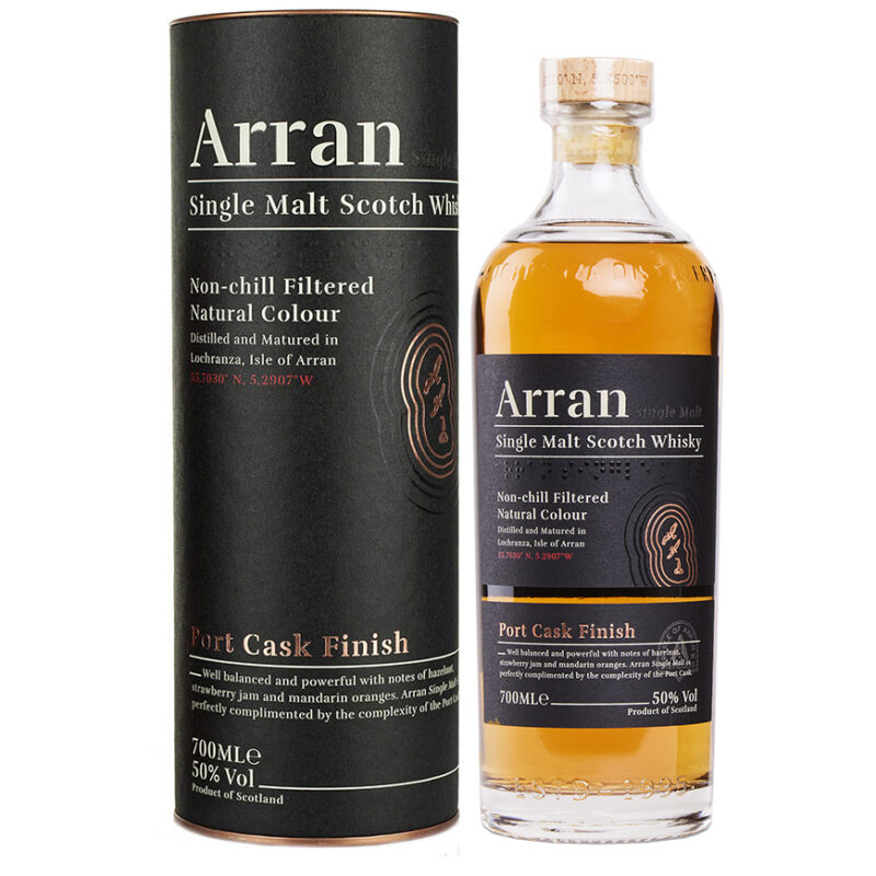 Arran Port Cask Finish Single Malt Whisky - Image 2