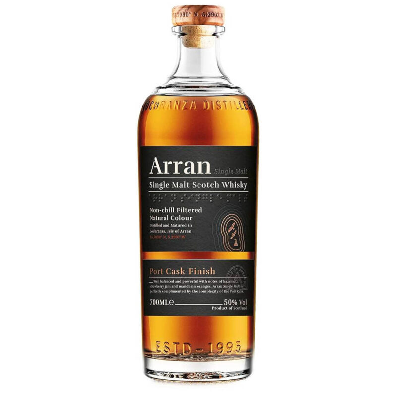 Arran Port Cask Finish Single Malt Whisky - Image 3