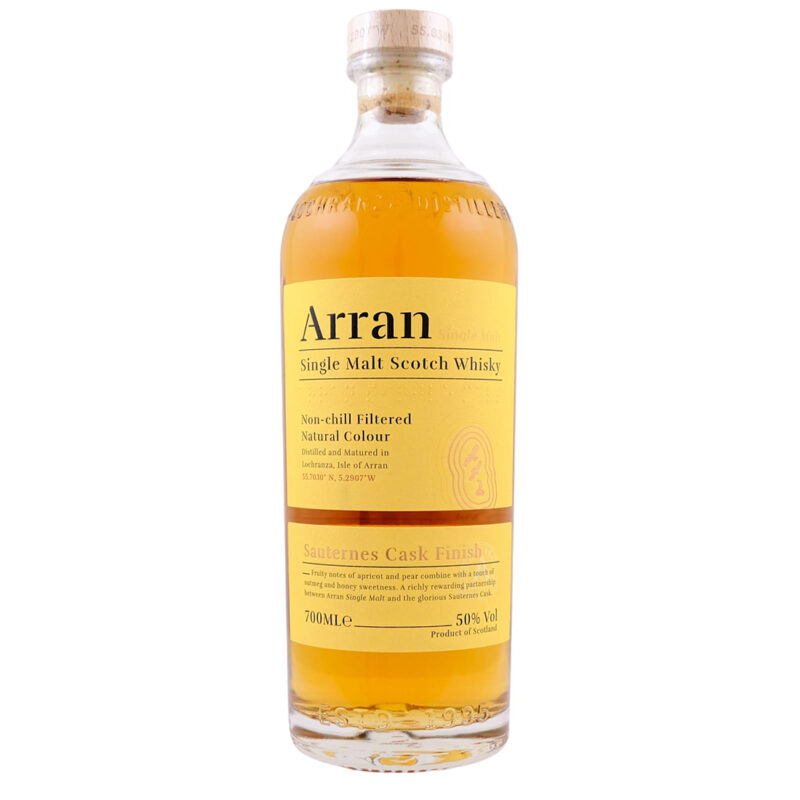 Arran Sauternes Cask Finish Single Malt Whisky - Image 3