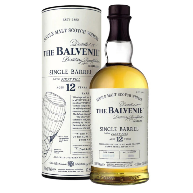 Balvenie 12 Year Old Single Barrel First Fill Single Malt Whisky - Image 2