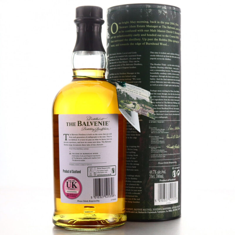 Balvenie 19 Year Old The Edge of Burnhead Wood Stories Collection - Image 3