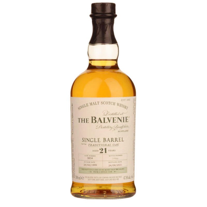 Balvenie 21 Year Old Single Barrel Traditional Oak Cask 3834 - Image 3