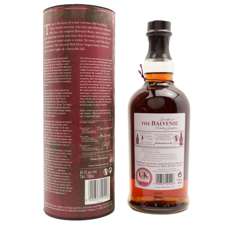 Balvenie 21 Year Old The Second Red Rose Stories Collection - Image 4