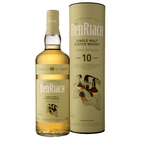 Benriach 10 Year Old Triple Distilled Travel Exclusive Single Malt Whisky
