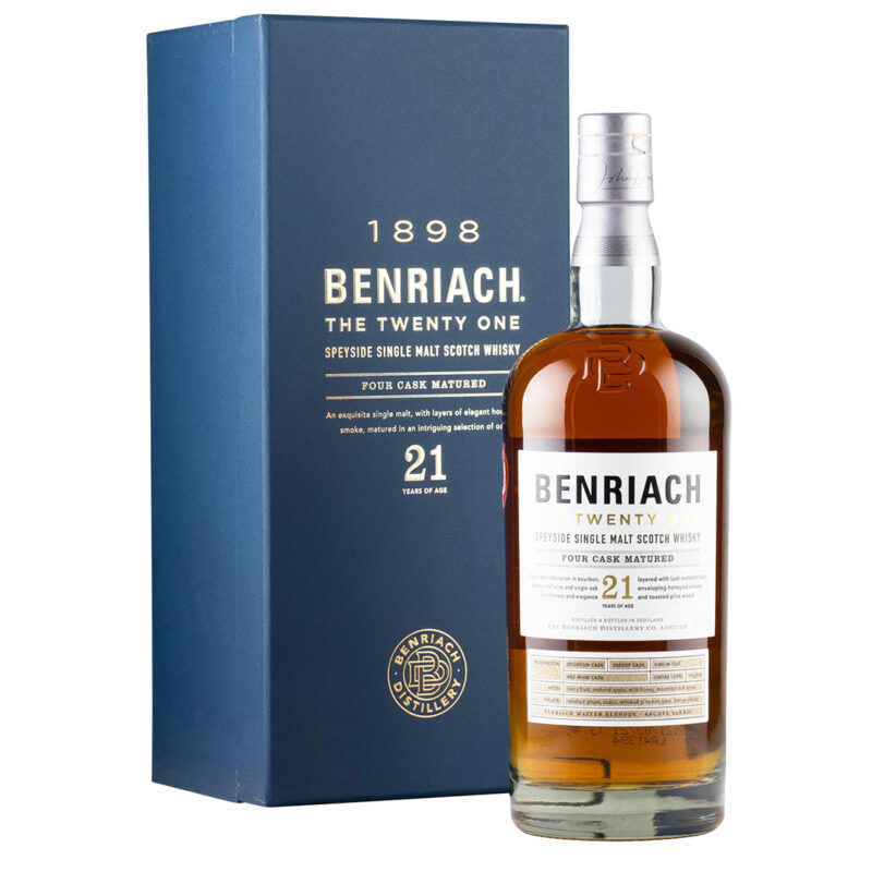 Benriach 21 Year Old The Twenty One Single Malt Whisky - Image 2