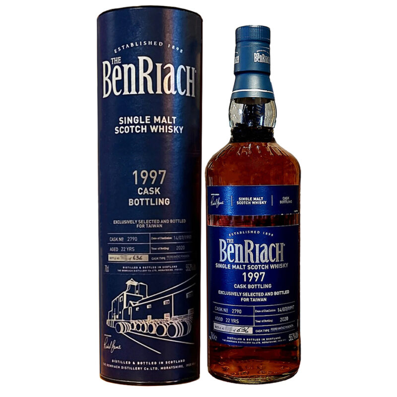 BenRiach 22 Year Old 1997 Single Cask 2790 Pedro Ximenez Puncheon - Image 2