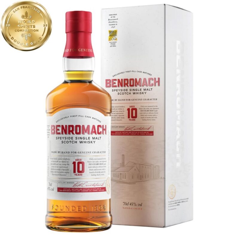 Benromach 10 Year Old Single Malt Whisky - Image 2