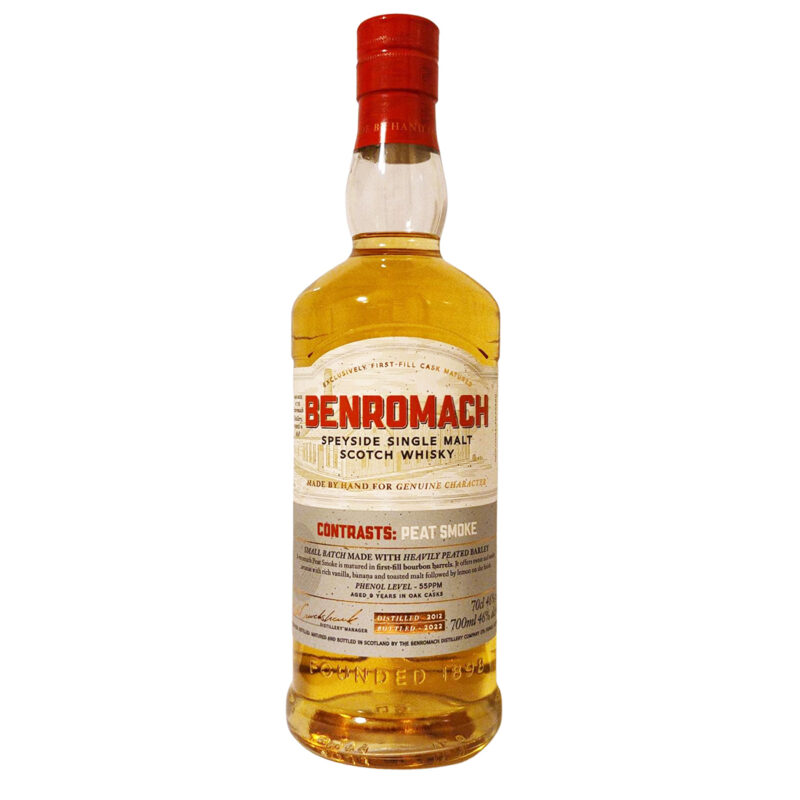 Benromach Contrasts Peat Smoke 2012 Single Malt Whisky - Image 3
