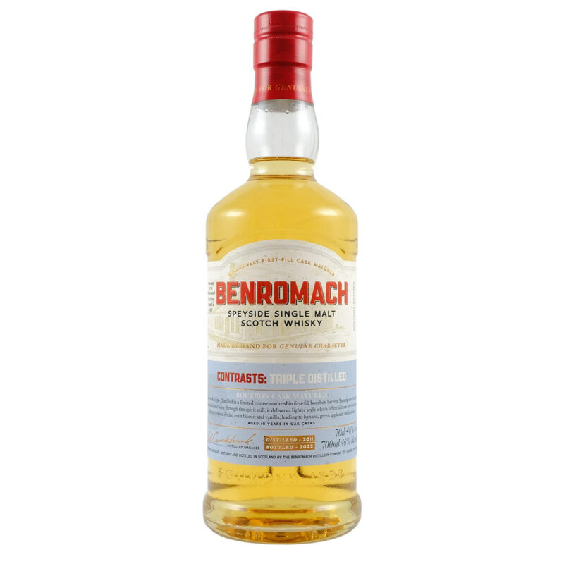 Benromach Contrasts Triple Distilled 2011 Single Malt Whisky - Image 3