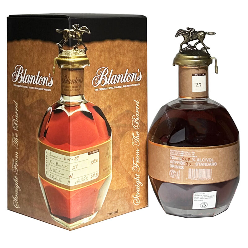 Blanton's Single Barrel 1321 Straight from the Barrel 2018 - Image 3