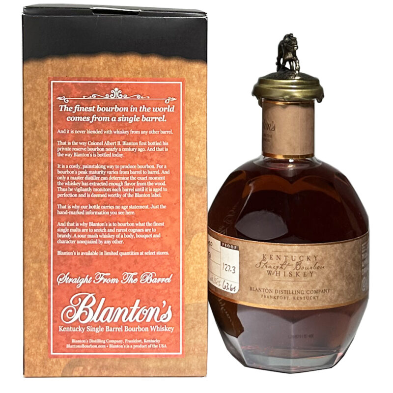 Blanton's Single Barrel 151 Straight from the Barrel 2020 - Image 4