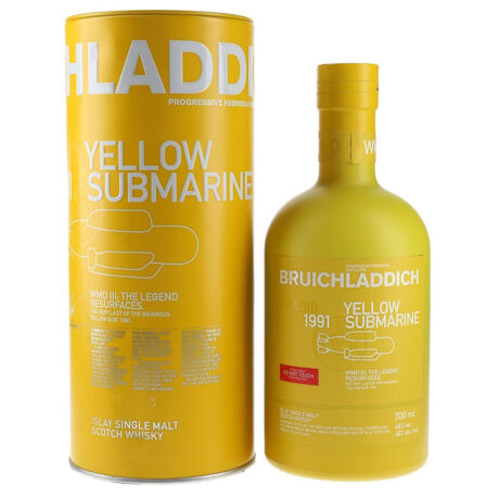 Bruichladdich 25 Year Old 1991 Yellow Submarine WMDIII Single Malt Whisky