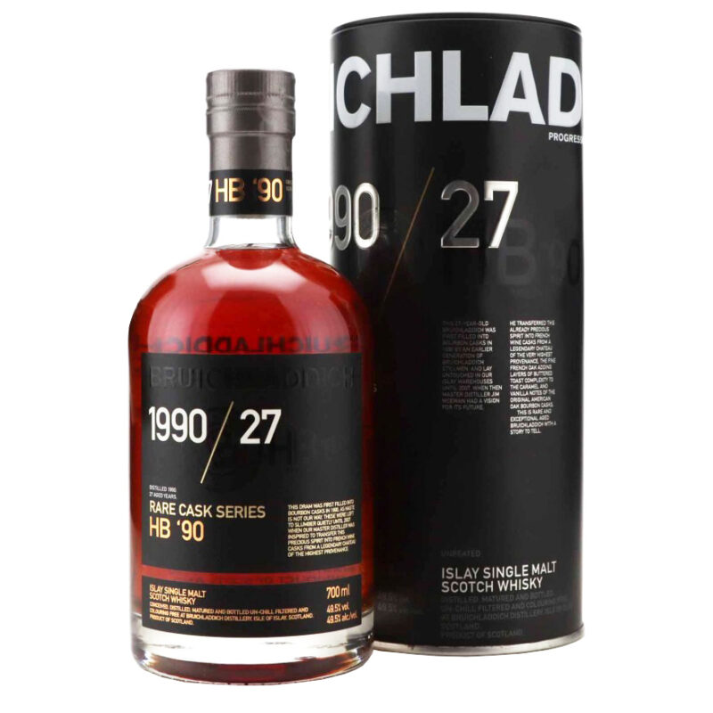 Bruichladdich 1990 Rare Cask Series 27 Year Old HB '90 - Image 2