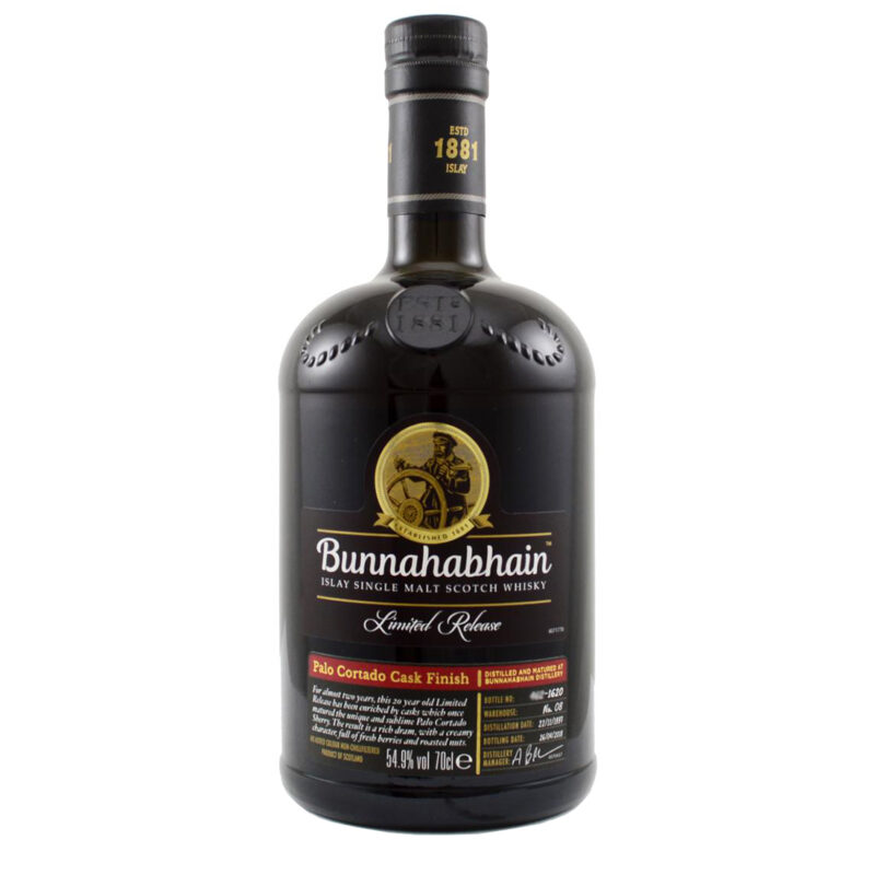 Bunnahabhain 20 Year Old 1997 Palo Cortado Cask Finish - Image 4
