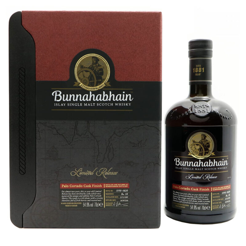 Bunnahabhain 20 Year Old 1997 Palo Cortado Cask Finish