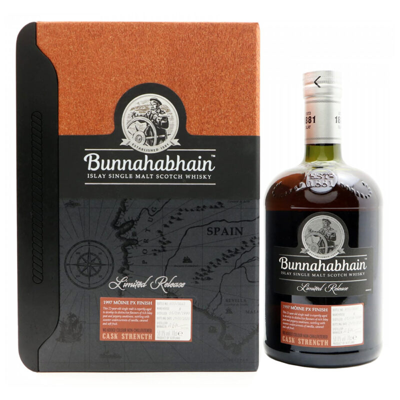 Bunnahabhain 22 Year Old 1997 Mòine Pedro Ximenez Cask Finish - Image 2