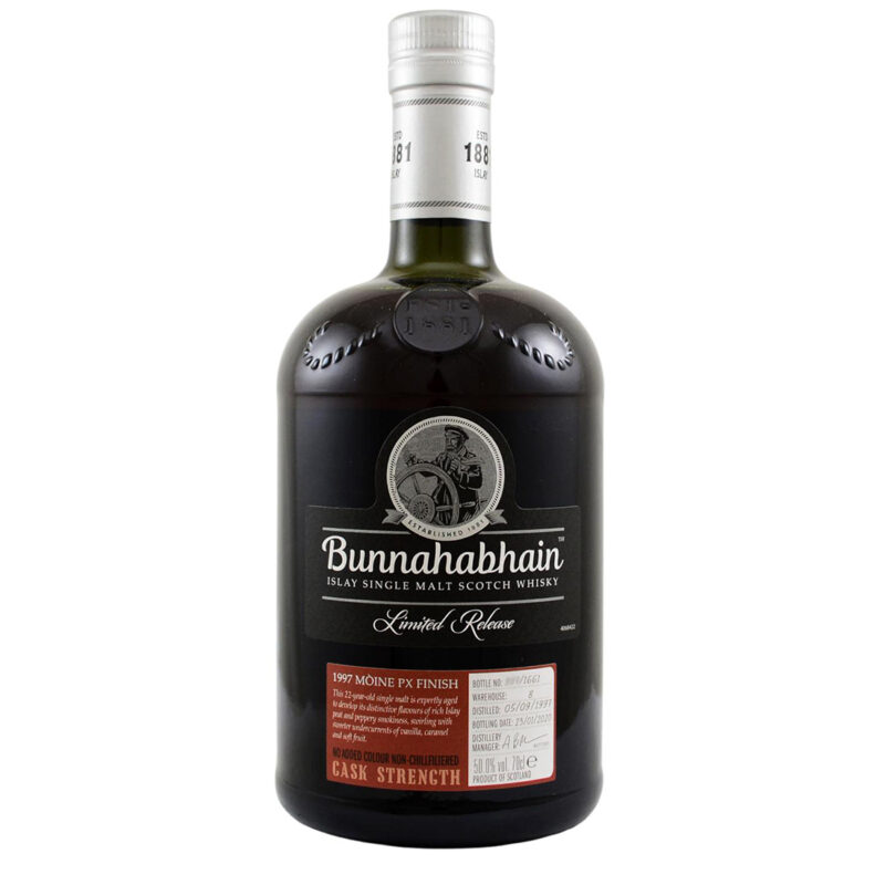 Bunnahabhain 22 Year Old 1997 Mòine Pedro Ximenez Cask Finish - Image 4