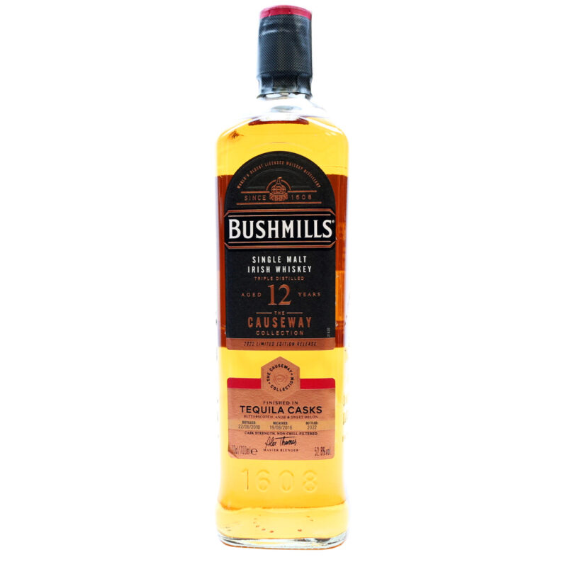 Bushmills 2010 Tequila Casks Finish 12 Year Old The Causeway Collection - Image 3