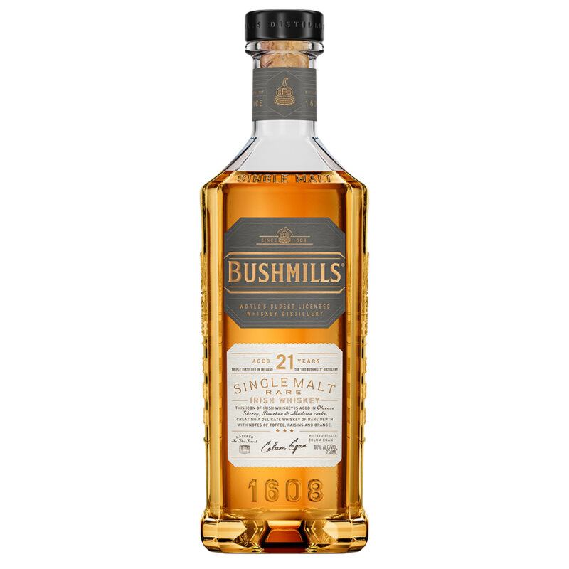 Bushmills 21 Year Old Single Malt Irish Whiskey - Image 3
