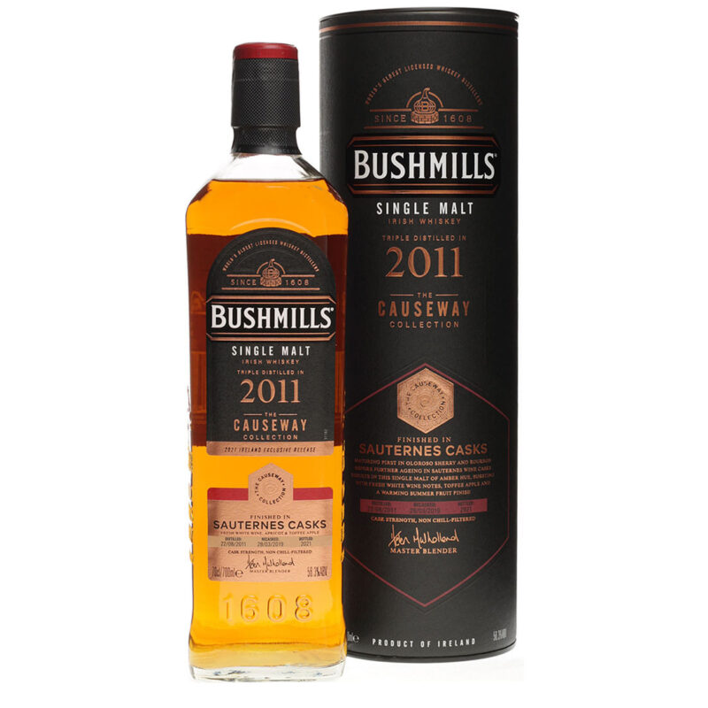 Bushmills 2011 Sauternes Casks The Causeway Collection 2021 Release - Image 2