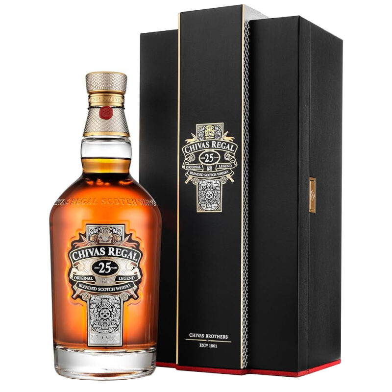 Chivas Regal 25 Year Old Blended Scotch Whisky - Image 2