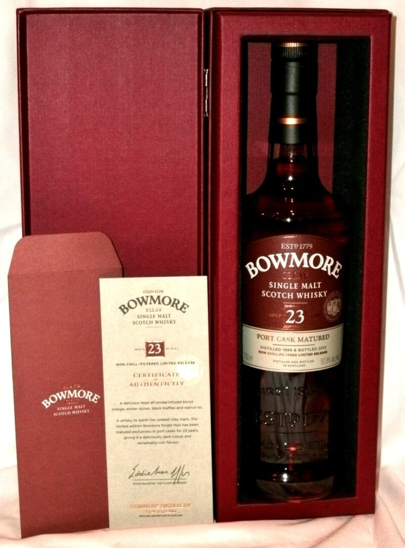 Bowmore 23 Year Old Port Cask Matured 1989 - Image 2