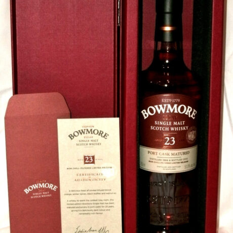 Bowmore 23 Year Old Port Cask Matured 1989