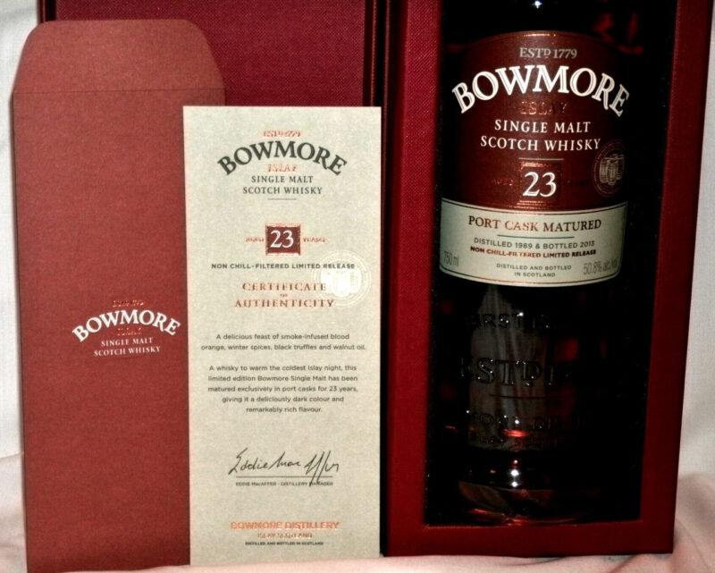 Bowmore 23 Year Old Port Cask Matured 1989 - Image 6