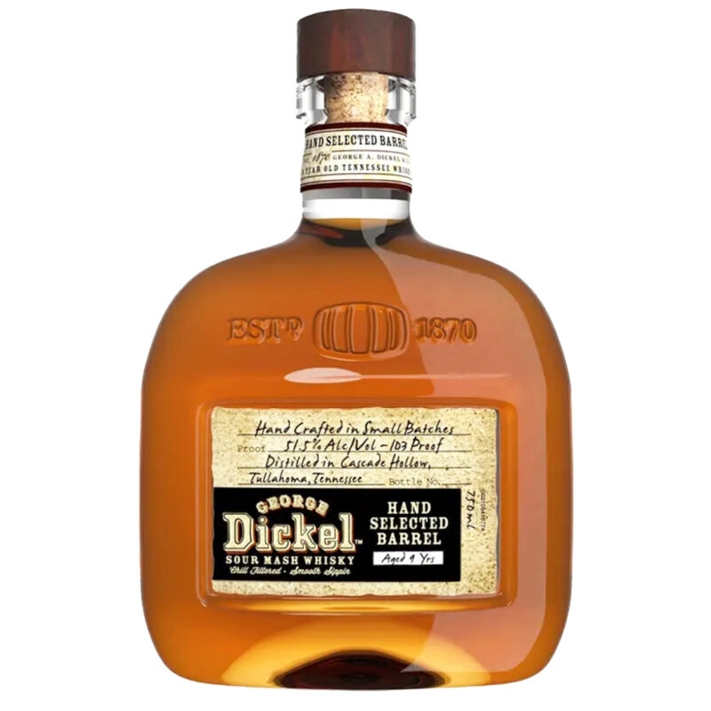 George Dickel 9 Year Old Hand Selected Barrel Sour Mash Whisky - Image 2