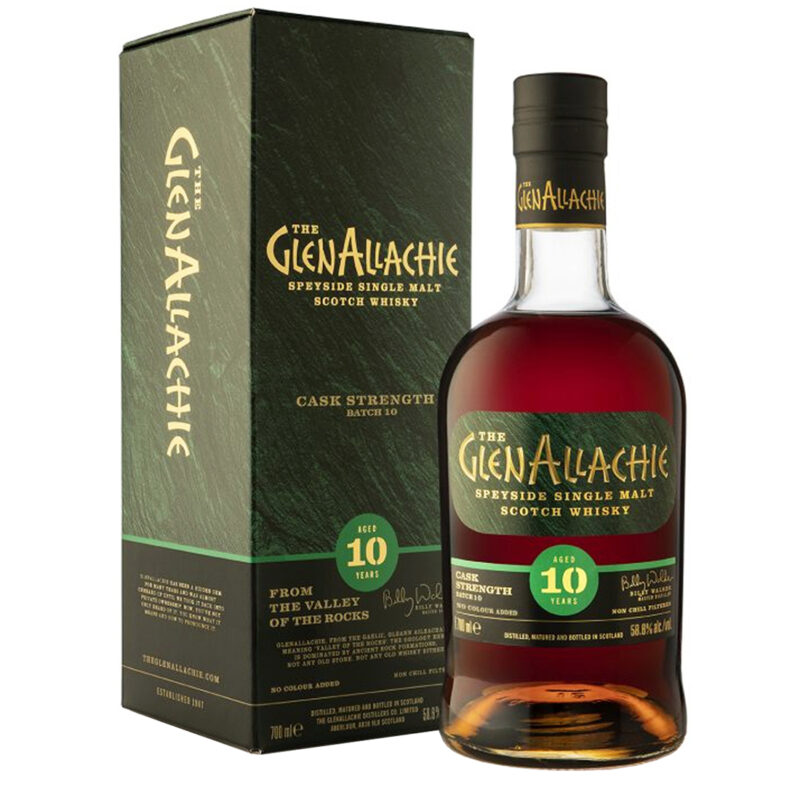 GlenAllachie 10 Year Old Cask Strength Batch 10 Single Malt Whisky - Image 2