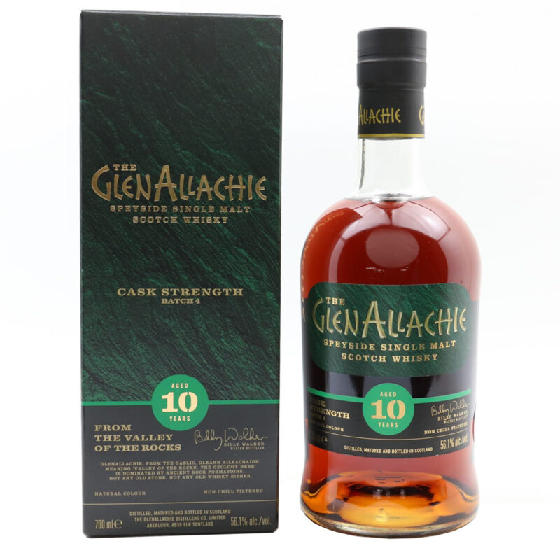 GlenAllachie 10 Year Old Cask Strength Batch 4 Single Malt Whisky - Image 2