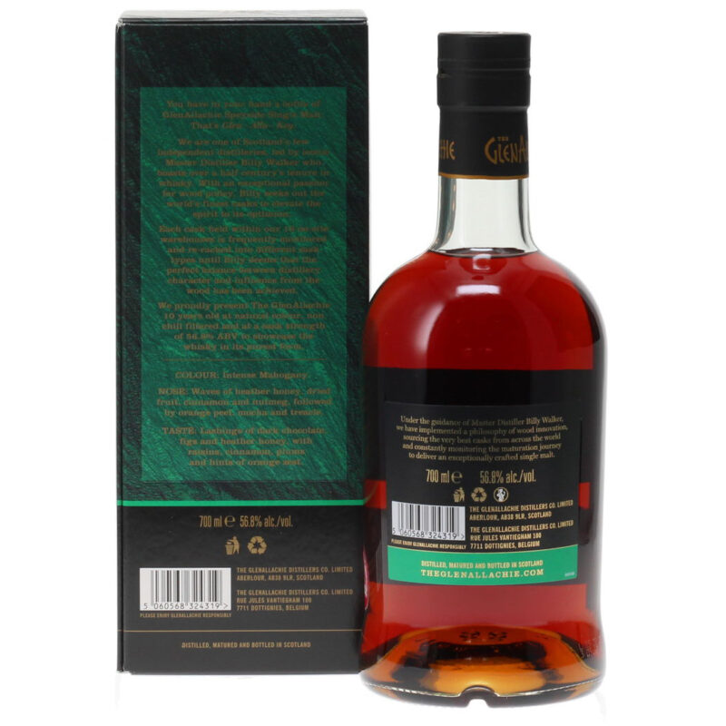 GlenAllachie 10 Years Old Cask Strength Batch 7 Single Malt Whisky - Image 3