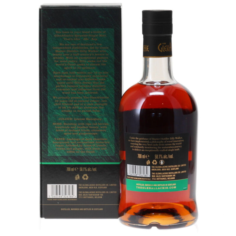 GlenAllachie 10 Years Old Cask Strength Batch 9 Single Malt Whisky - Image 3