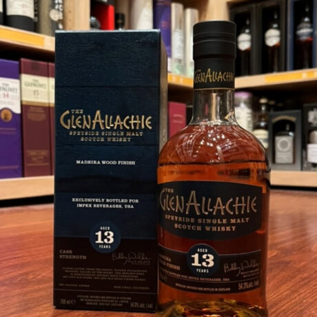 GlenAllachie 13 Year Old, Madeira Wood Finish