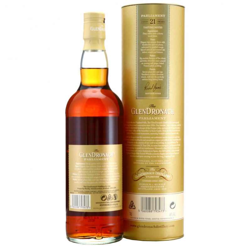 Glendronach 21 Year Old Parliament 2022 Release Single Malt Whisky - Image 3