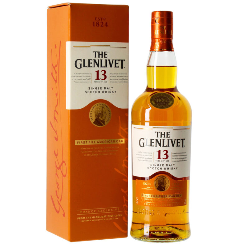 Glenlivet 13 Year Old First Fill American Oak Single Malt Whisky - Image 2