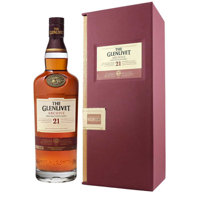 Glenlivet 21 Year Old Archive Single Malt Whisky - Image 2
