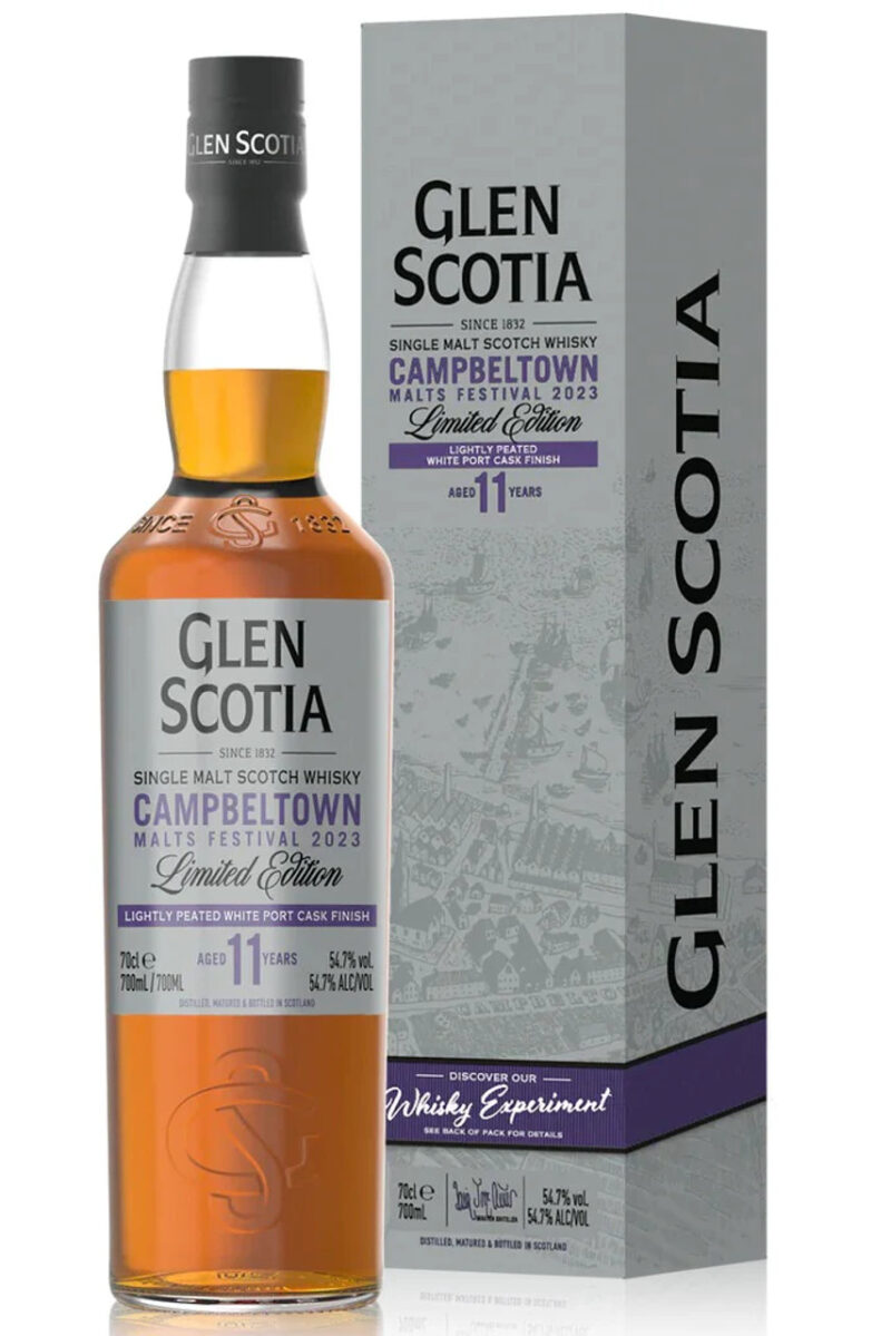 GlenScotia 11 Year Old, Campbeltown Festival 2023, Lightly Peated White Port Cask Finish - Image 2
