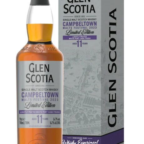 GlenScotia 11 Year Old, Campbeltown Festival 2023, Lightly Peated White Port Cask Finish