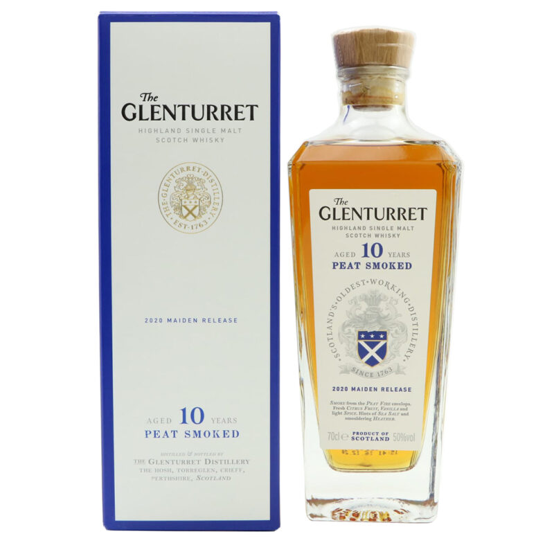 Glenturret 10 Year Old Peat Smoke 2020 Maiden Release Single Malt Whisky - Image 2