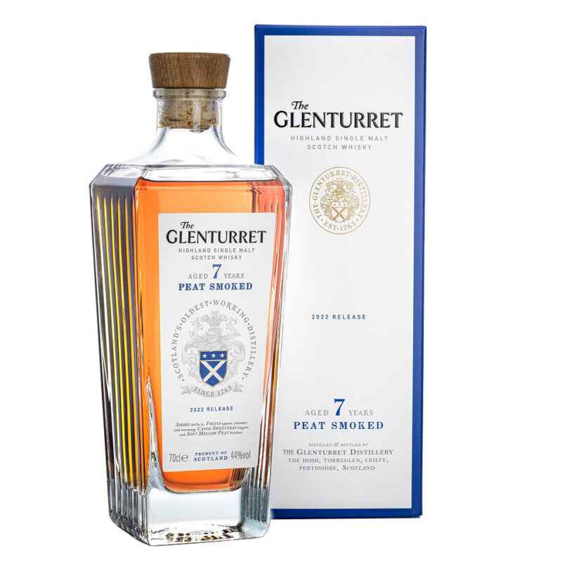 Glenturret 7 Year Old Peat Smoked 2022 Release Single Malt Whisky - Image 2