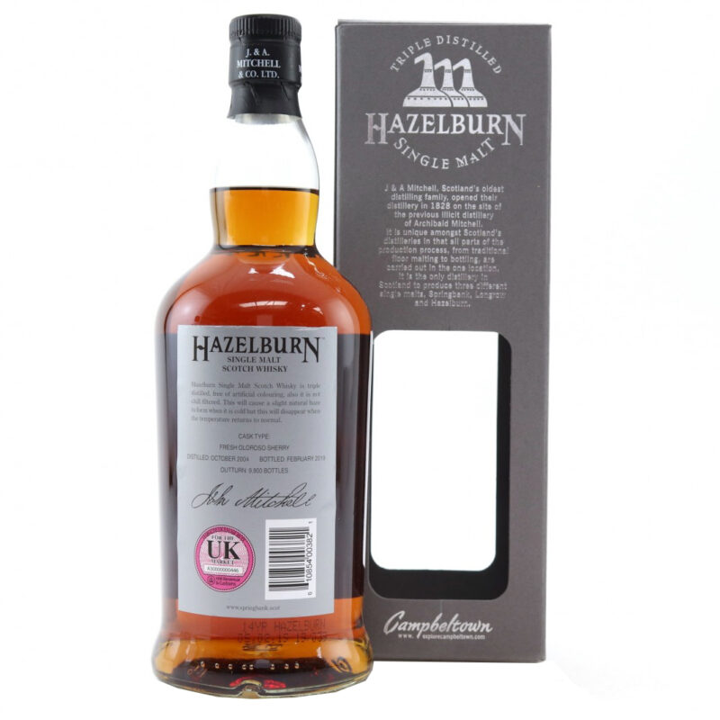 Springbank Hazelburn 14 Year Old Oloroso 2004 Single Malt Whisky - Image 4