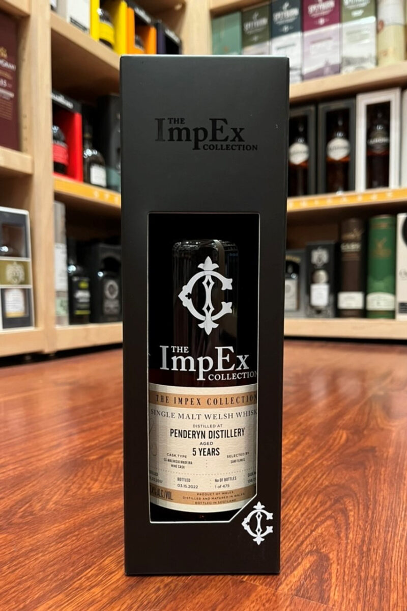Penderyn 5 Year Old, Malvasia Madeira Cask by Impex Collection - Image 2