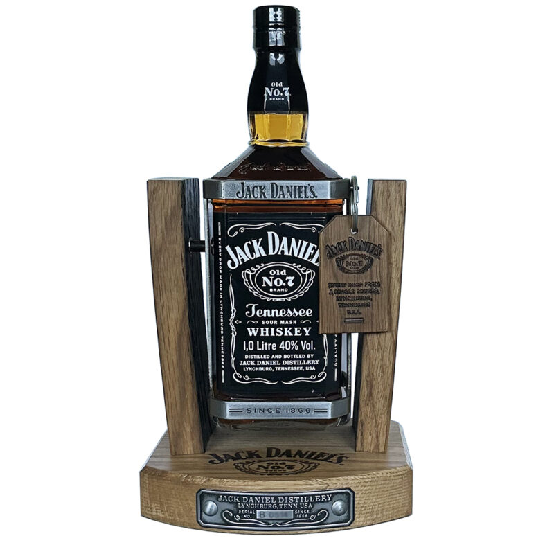 Jack Daniel’s Old No.7 1L with Pub Art Cradle 2020 - Image 3