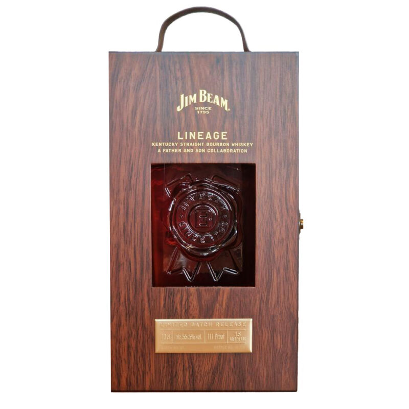 Jim Beam 15 Year Old Lineage Batch 1 Kentucky Straight Bourbon Whiskey - Image 3