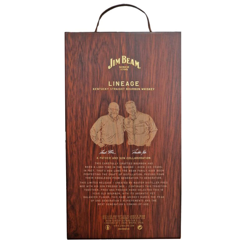 Jim Beam 15 Year Old Lineage Batch 1 Kentucky Straight Bourbon Whiskey - Image 5